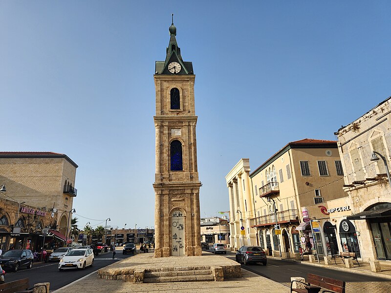 113390 the clock tower tel aviv yafo PikiWiki Israel